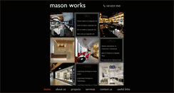 Desktop Screenshot of masonworks.com.sg