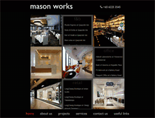 Tablet Screenshot of masonworks.com.sg